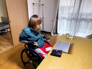 オンラインで打合せの様子1