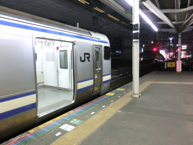 JR千葉駅ホーム