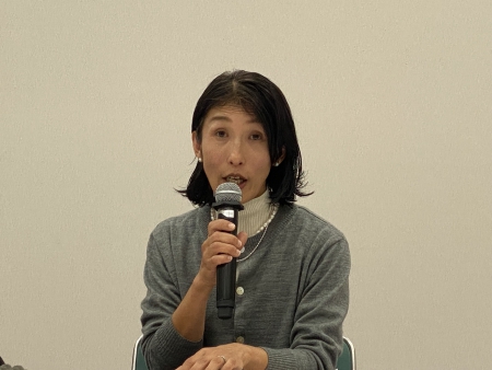 金丸朱美さん(特別支援学校教諭)
