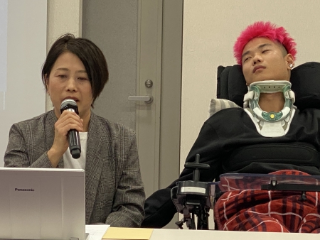今井心子さん(バリアフリーサークルこゆ理事長)
