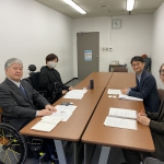 12月12日環境省と国立公園におけるユニバーサルデザインについての意見交換会を行いました